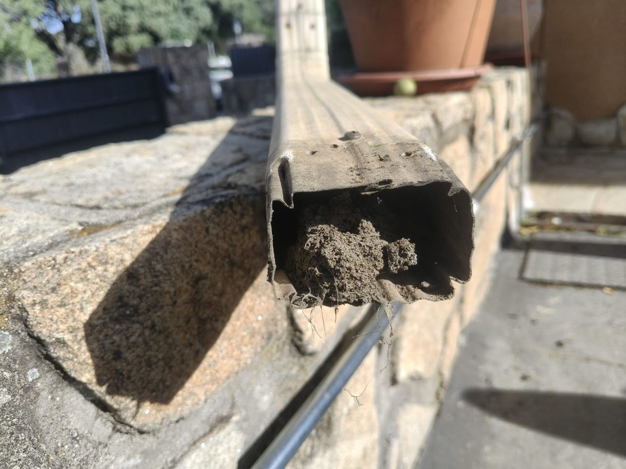 Extracción de tapones de suciedad